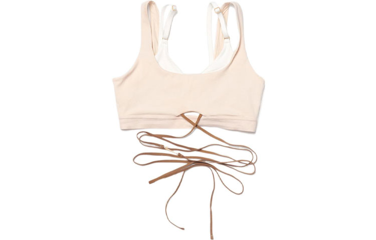 (Women) Jacquemus x Nike Double-Layer Sports Bra Beige FW22 Collab. 223JS156-2393-110
