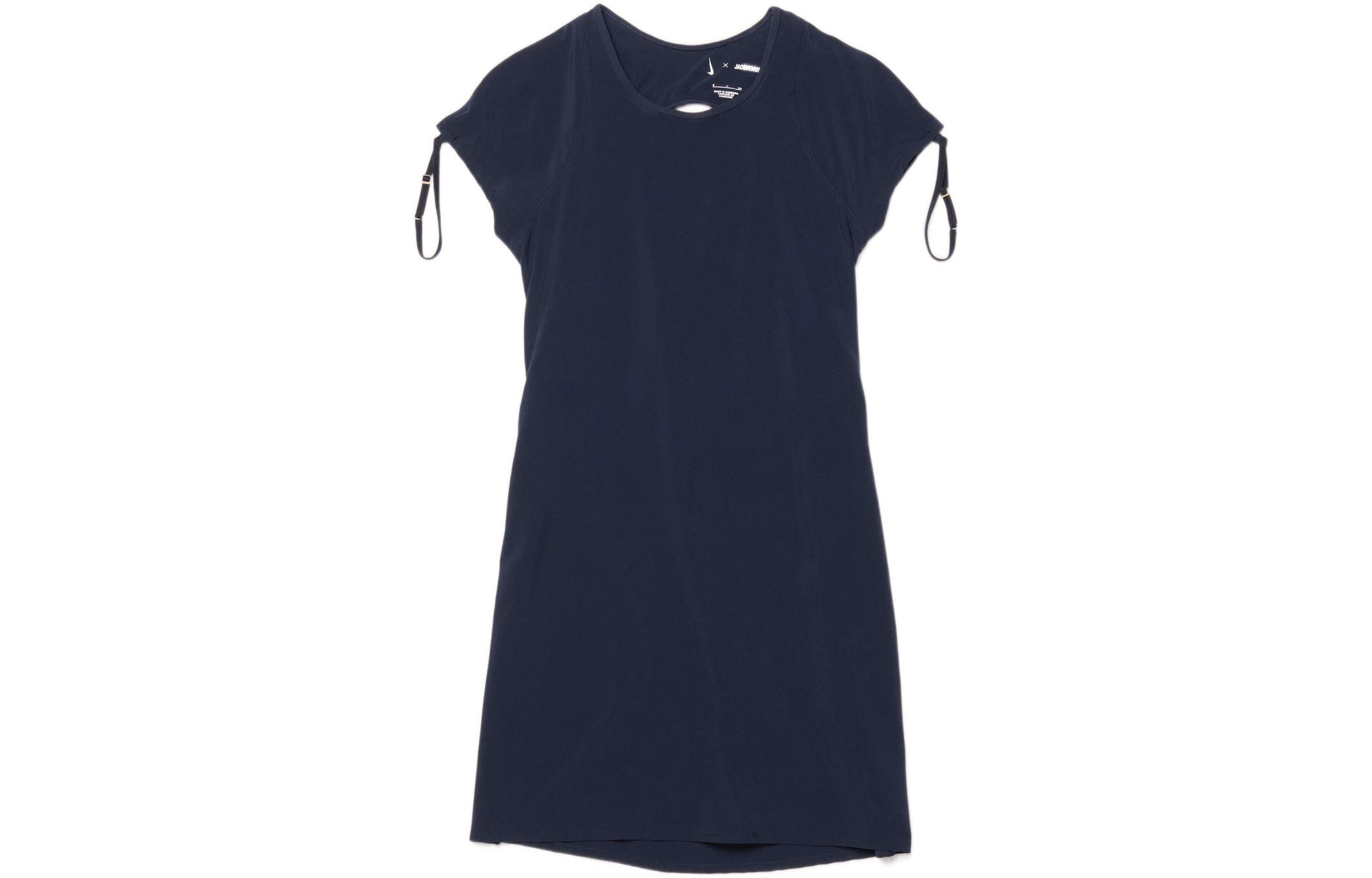 (Women) Jacquemus x Nike FW22 Mini Dress Short Sleeve Minimalist Blue 223JS154-2394-970