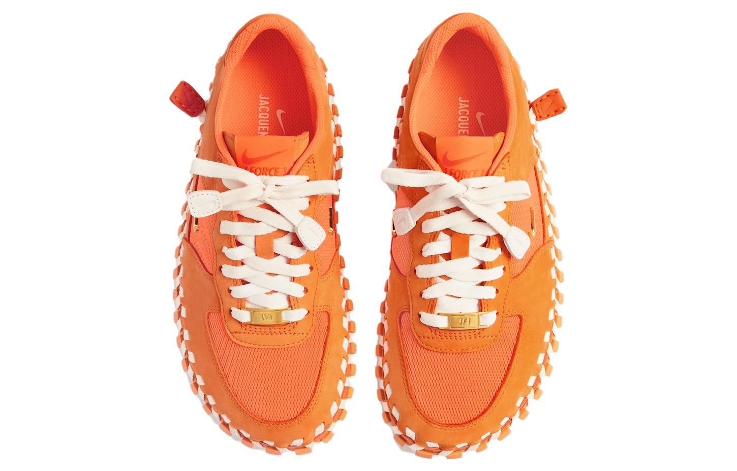Lookbook (W) Jacquemus x Nike J Force 1 Low LX SP 'Bright Mandarin' Sepatu DR0424-800