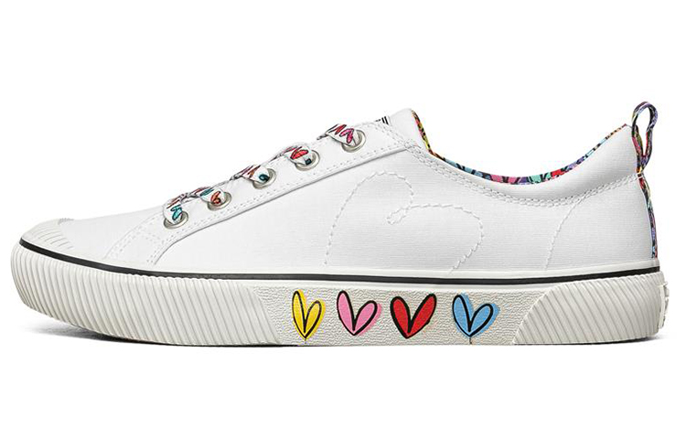 (W) Skechers James Gold Crown Bob's B Wilder Low-Top Sneakers White