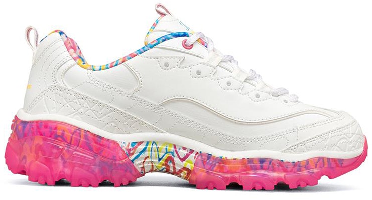 (W) スケッチャーズ×ゴールドクラウン D'Lites クリスタル ピンク/ホワイト 149457-WMLT Order (W) スケッチャーズ×ゴールドクラウン D'Lites クリスタル ピンク/ホワイト 149457-WMLT