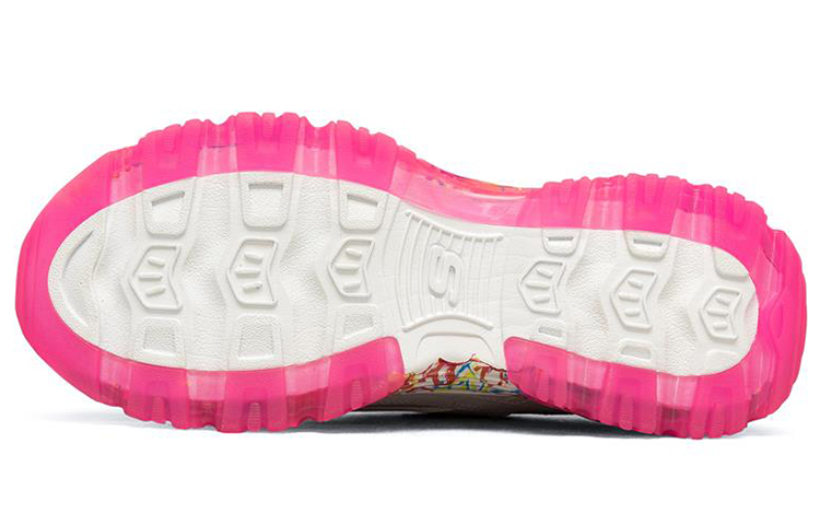 (W) Skechers James Goldcrown D'Lites Crystal Low Top Running Shoes Pink/ 'White' 圖 5