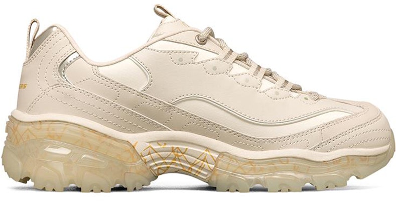 (W) 斯凯奇 James Goldcrown x D'Lites 水晶跑鞋 奶油"金" 149458-NAT Order (W) 斯凯奇 James Goldcrown x D'Lites 水晶跑鞋 奶油"金" 149458-NAT