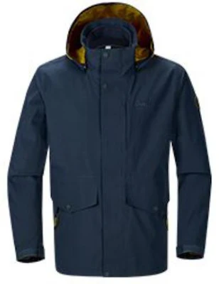 (W) Jeep三合一可拆防水防風加厚外套 深藍色 男女款 J14P2084069 6