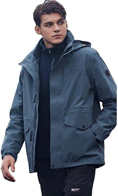 (W) Jeep三合一可拆防水防風加厚外套 深藍色 男女款 J14P2084069 Details for (W) Jeep三合一可拆防水防風加厚外套 深藍色 男女款 J14P2084069