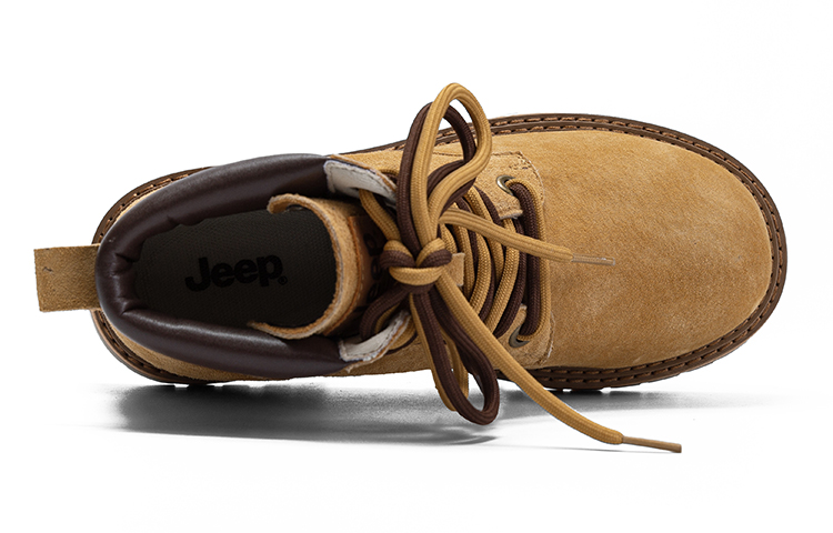(W) Jeep Classic Soft Leather 'Casual Thick Sole Short Mid-Tube Martin Boot' 圖 3