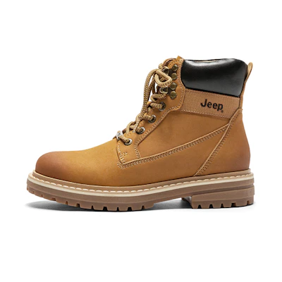 (W) Jeep High-Top Martin Boots 'Beige'