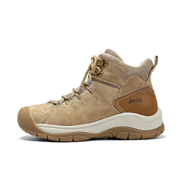 (W) Jeep High-Top Outdoor Boot 'Durable Breathable Shock-Absorbing Soft Sole'