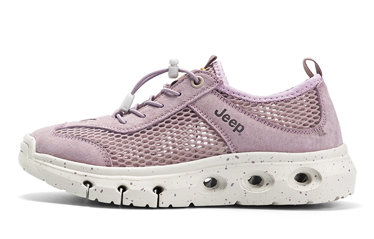 (W) Jeep Hollow Breathable CMFT Thick Sole Non-Slip Wear-Resistant Low Top Running Shoes Jeep Running Shoes 'Hollow Breathable CMFT Thick Sole' 圖 11