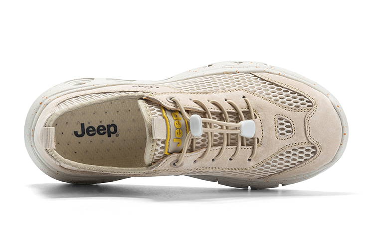 (W) Jeep Hollow Breathable CMFT Thick Sole Non-Slip Wear-Resistant Low Top Running Shoes Jeep Running Shoes 'Hollow Breathable CMFT Thick Sole' 圖 3