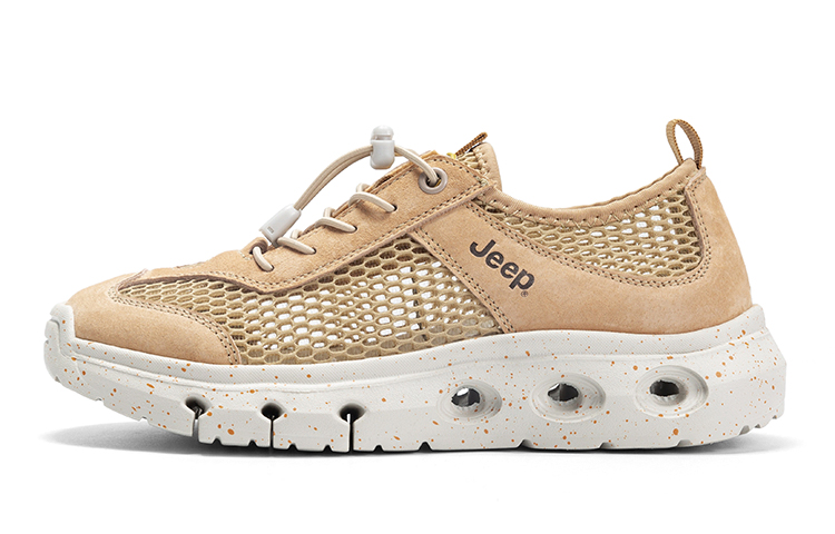 (W) Jeep Hollow Breathable CMFT Thick Sole Non-Slip Wear-Resistant Low Top Running Shoes Jeep Running Shoes 'Hollow Breathable CMFT Thick Sole' 圖 6