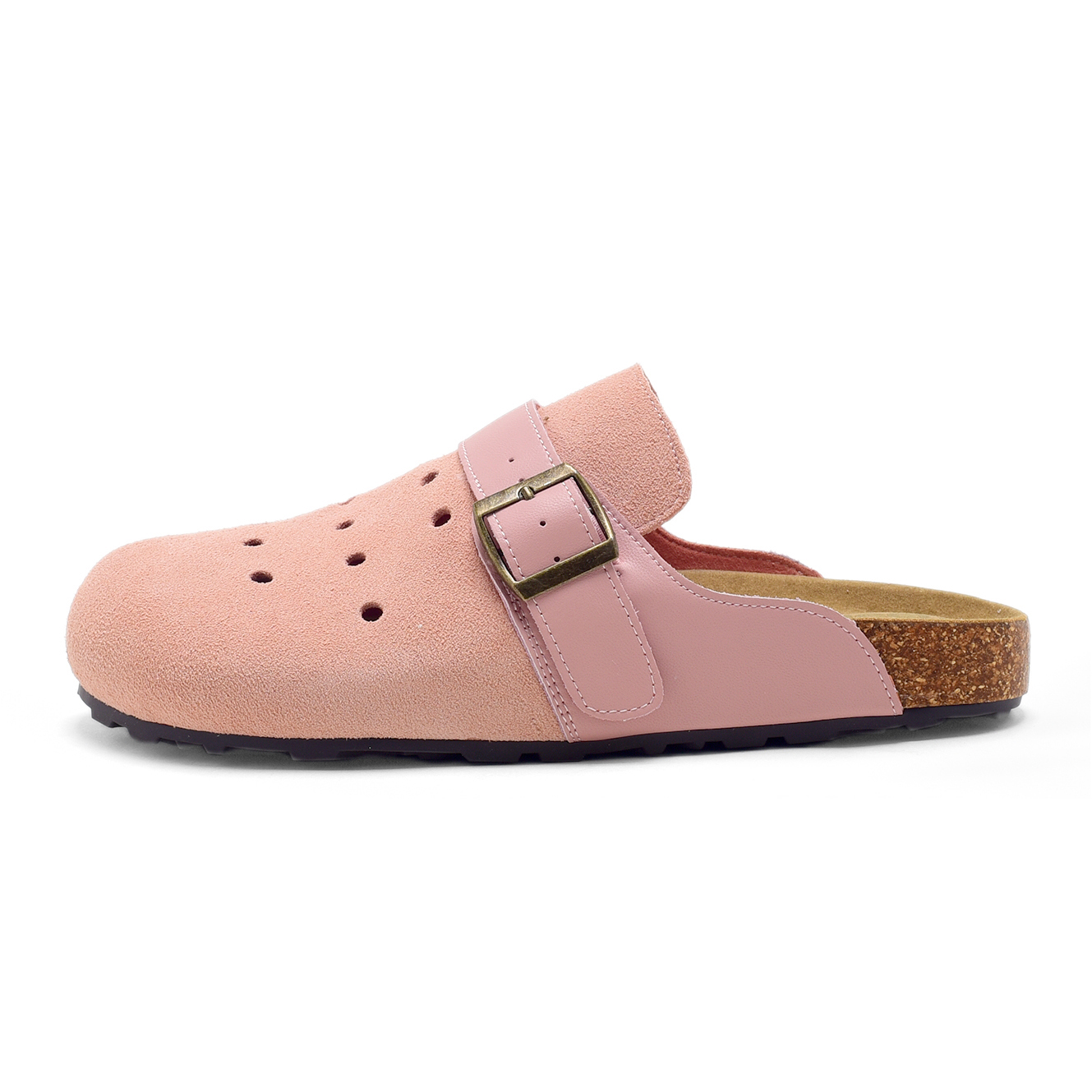 (Women) Jeep Pink Comfortable Breathable Closed-Toe Clogs F240WTX406-JG3-2