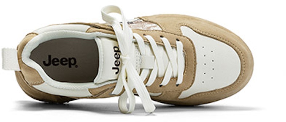 (W) Jeep Platform 中帮 "白色米色" PX233WAS693 Cheap (W) Jeep Platform 中帮 "白色米色" PX233WAS693