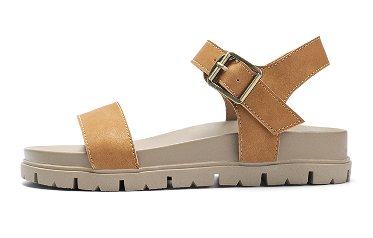 (W) Jeep Retro Sandals 'Simple Beige'