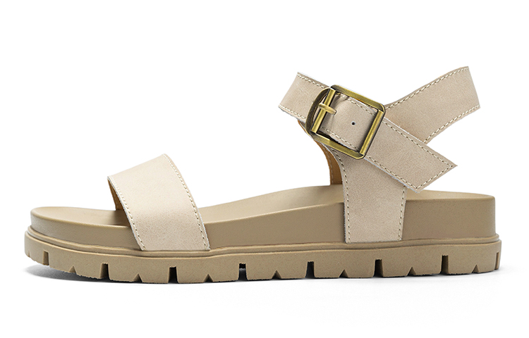 (W) Jeep Retro Sandals 'Simple Beige' 圖 5