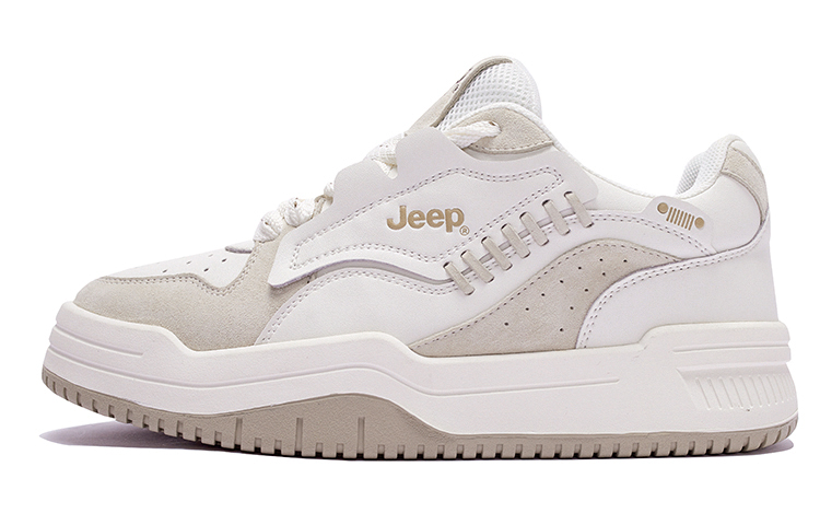 (W) Jeep Thick Sole Low-Top 'White Apricot'