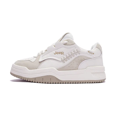 (W) Jeep Thick Sole Low-Top 'White Apricot'