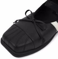 Sizing (W) JENNIE x adidas Superstar 方頭芭蕾鞋 ''黑色 米白'' LB3787