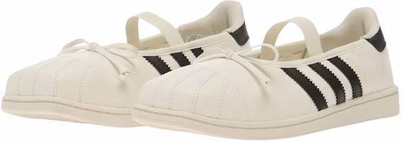 Lookbook (W) JENNIE x adidas Superstar 方頭芭蕾鞋 ''米白經典黑'' LB3786