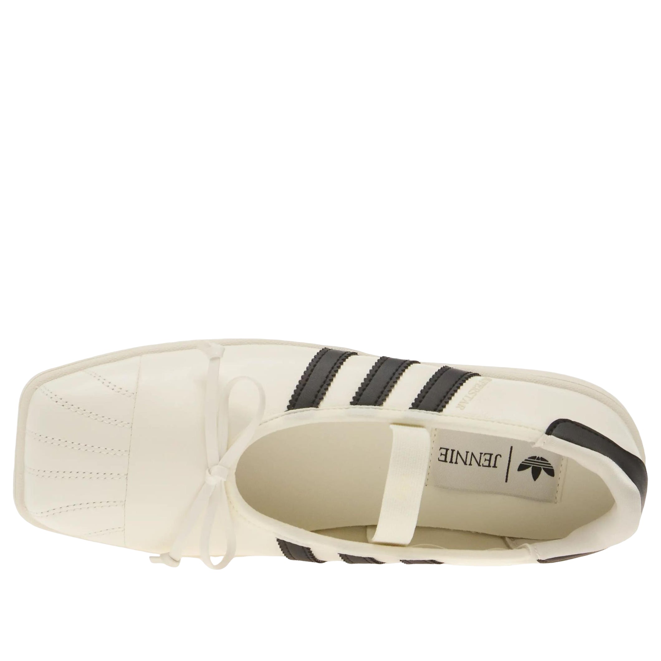Shop (Women) JENNIE x adidas Superstar Square Ballet 'Off White Core Black' LB3786