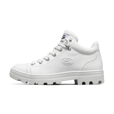 (W) Skechers Jeremy Scott Roadies High 'White Canvas'