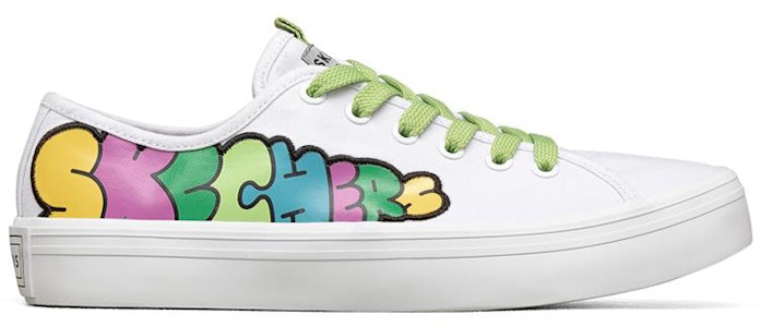 (W) Zapatillas Skechers Jeremyville x V'Lites Low-Top Multicolor 'Blanco' 66666301-WMLT Order (W) Zapatillas Skechers Jeremyville x V'Lites Low-Top Multicolor 'Blanco' 66666301-WMLT