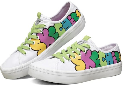 (W) Zapatillas Skechers Jeremyville x V'Lites Low-Top Multicolor 'Blanco' 66666301-WMLT Lookbook (W) Zapatillas Skechers Jeremyville x V'Lites Low-Top Multicolor 'Blanco' 66666301-WMLT