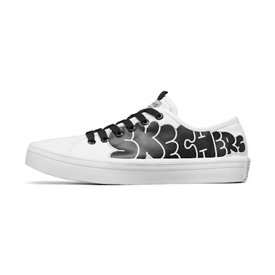 (W) Skechers Jeremyville V'Lites Low-Top Sneakers /Black 'White'