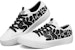 (W) Skechers Jeremyville x V'Lites Low-Top Sneakers Hitam 'Putih' 66666301-WBK