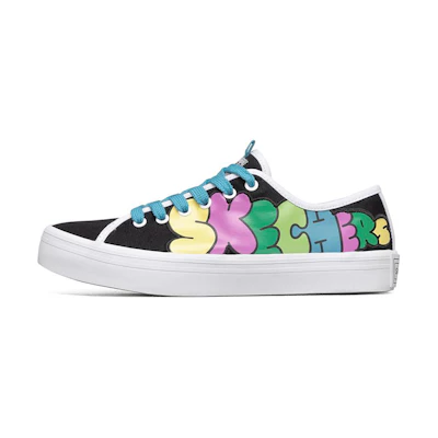 (W) Skechers Jeremyville V'Lites Low-Top Sneakers -color 'Multi'