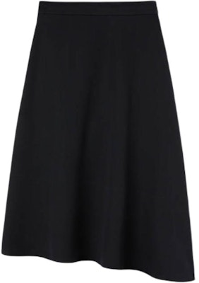 (Women) JIL SANDER Black Asymmetric High-Waisted Midi Skirt J04MA0009J40003-001 Order (Women) JIL SANDER Black Asymmetric High-Waisted Midi Skirt J04MA0009J40003-001
