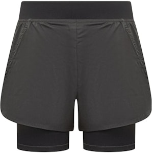 (W) 질 샌더 블랙 로고 프린트 엘라스틱 웨이스트 릴렉스 핏 반바지. J40KA002-7JTN158-001 Lookbook (W) 질 샌더 블랙 로고 프린트 엘라스틱 웨이스트 릴렉스 핏 반바지. J40KA002-7JTN158-001