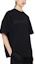 Purchase (W) JIL SANDER Kaos Hitam Longgar Logo Cetak Crewneck Lengan Pendek J03GC0137J20243-BLACK