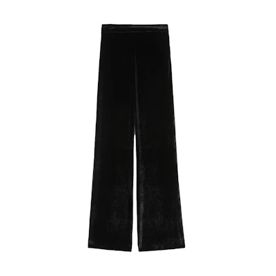 (Women) Jil Sander Black Relaxed Fit Wide-Leg Knit Casual Pants J52KA0010-J65006-001