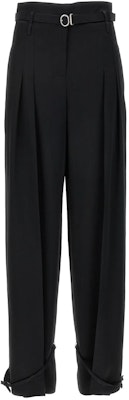 (Women) JIL SANDER Black Solid High-Waisted Tailored Trousers J02KA0214-J76018-001 Buy (Women) JIL SANDER Black Solid High-Waisted Tailored Trousers J02KA0214-J76018-001
