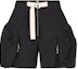 Order (Women) Jil Sander Black Solid Zipper Loose-Fit Casual Shorts. J40KA0166-J45215-001