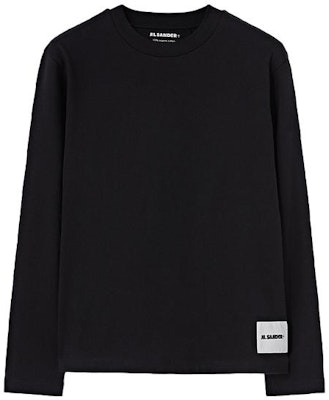 (Women) JIL SANDER Classic Black Long Sleeve T-Shirt 3-Pack. J40GC0002_J45048 Order (Women) JIL SANDER Classic Black Long Sleeve T-Shirt 3-Pack. J40GC0002_J45048