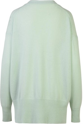 (Women) Jil Sander Green V-Neck Button-Up Oversized Knit Cardigan. J02HP0009J13206-335 Lookbook (Women) Jil Sander Green V-Neck Button-Up Oversized Knit Cardigan. J02HP0009J13206-335