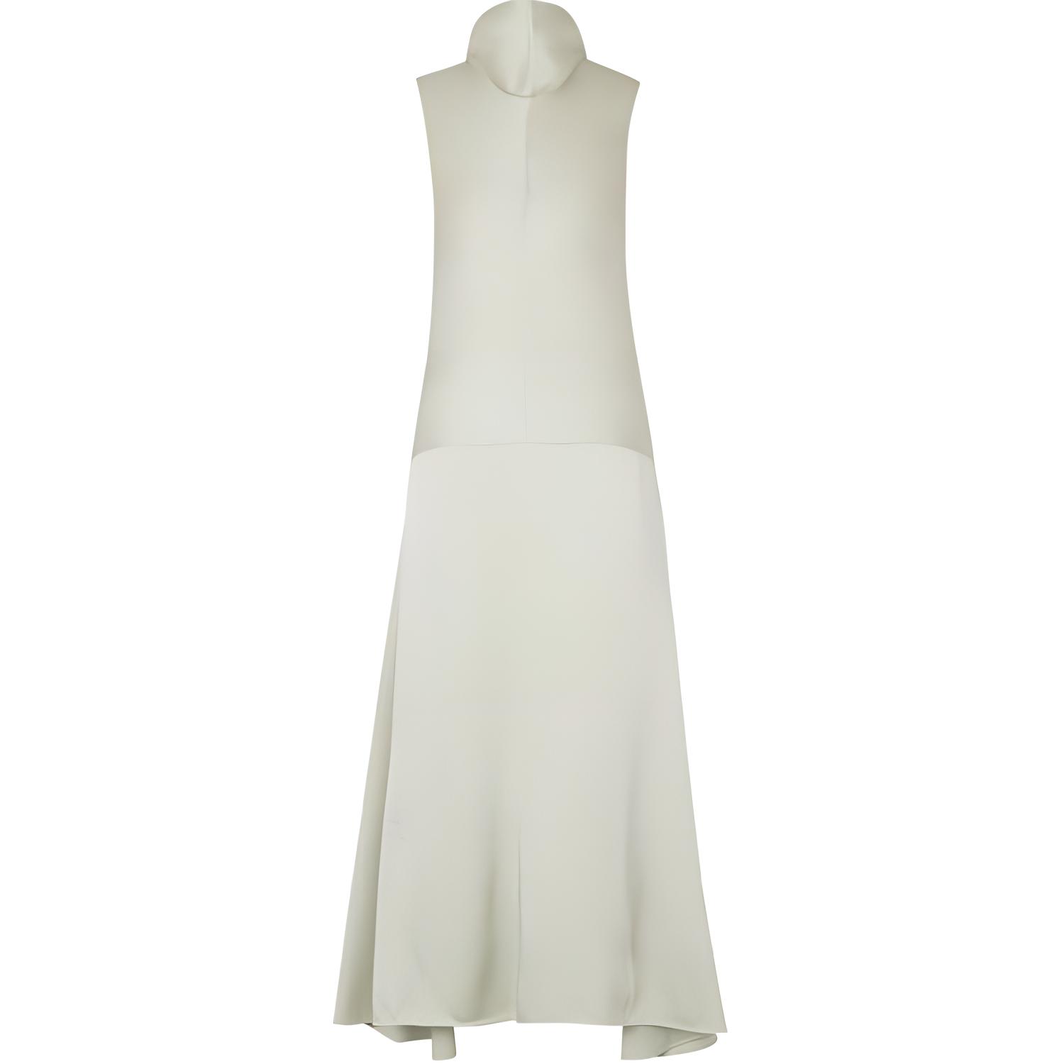 (Women) Jil Sander  Halterneck Sleeveless Maxi Dress Light Blue J01CT0218-J76018-338