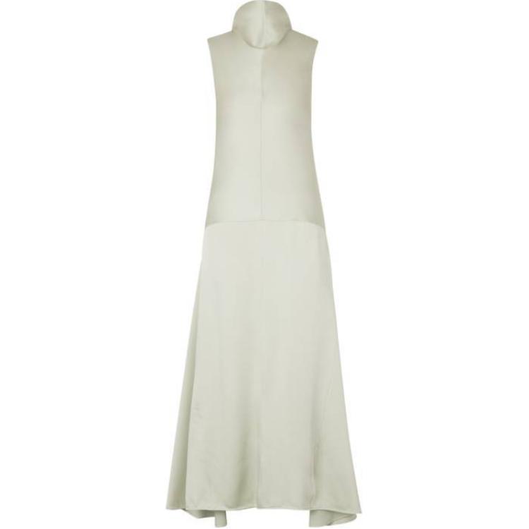 Order (Women) Jil Sander  Halterneck Sleeveless Maxi Dress Light Blue J01CT0218-J76018-338