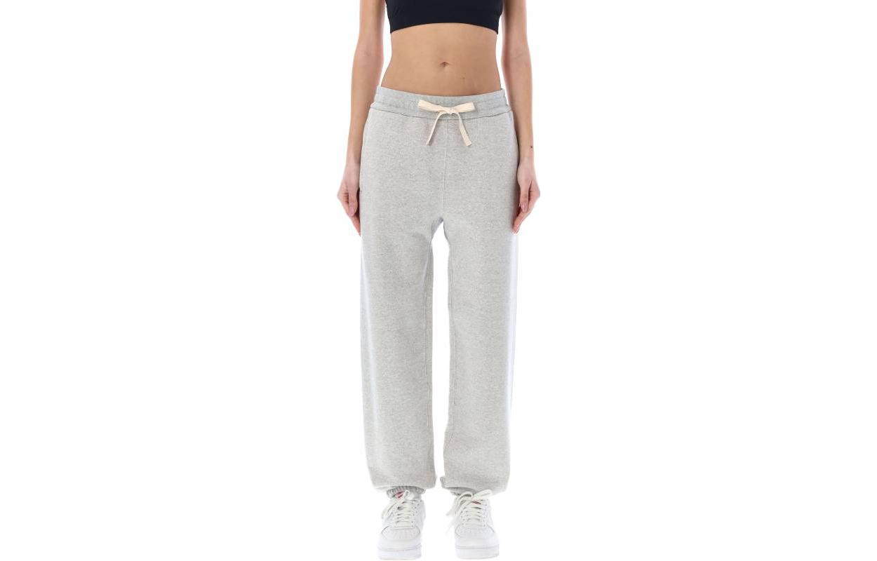 (Women) JIL SANDER  High-Waisted Drawstring Joggers Grey J40KA0130J20010052