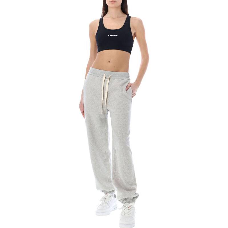 Lookbook (W) 질 샌더 하이웨이스트 드로스트링 조거 팬츠 그레이 J40KA0130J20010052