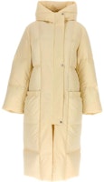(W) JIL SANDER 米色連帽隱扣長版羽絨外套 J40AF0125J74276279 Order (W) JIL SANDER 米色連帽隱扣長版羽絨外套 J40AF0125J74276279