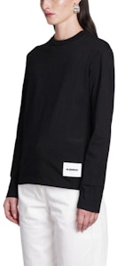 (W) JIL SANDER 寬鬆版印花標誌長袖圓領T恤三件組 黑色 J40GC000-2J45048-001 Purchase (W) JIL SANDER 寬鬆版印花標誌長袖圓領T恤三件組 黑色 J40GC000-2J45048-001