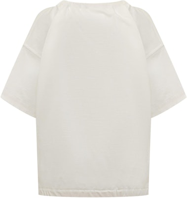 (Women) JIL SANDER Plain Lace-Up Crew Neck Short Sleeve T-Shirt White J40GU0111-J20148-100 Lookbook (Women) JIL SANDER Plain Lace-Up Crew Neck Short Sleeve T-Shirt White J40GU0111-J20148-100