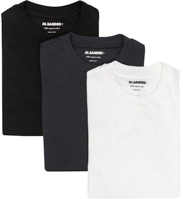 (W) 吉尔桑达基础圆领长袖休闲T恤三件装 J40GC0002JTN254000 Buy (W) 吉尔桑达基础圆领长袖休闲T恤三件装 J40GC0002JTN254000