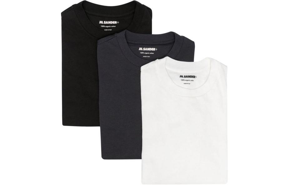 Order (W) 吉尔桑达基础圆领长袖休闲T恤三件装 J40GC0002JTN254000
