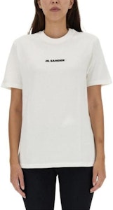 (W) 吉尔桑德 纯白字母印花长袖T恤 J47GC0122J20103102 Lookbook (W) 吉尔桑德 纯白字母印花长袖T恤 J47GC0122J20103102