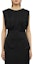 Lookbook (Women) JIL SANDER Slim Fit Zipper Plastic Vest Black Comfortable Design J01NC0132-J76018-001