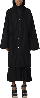 (W) JIL SANDER 寬鬆連帽抽繩大衣 搭配品牌標誌印花外套 J04AH0002J45046-001 Lookbook (W) JIL SANDER 寬鬆連帽抽繩大衣 搭配品牌標誌印花外套 J04AH0002J45046-001